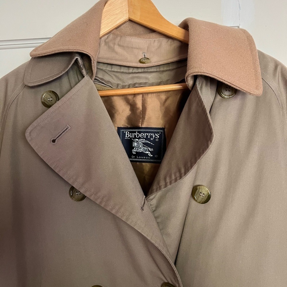Vintage Burberry Prorsum trench coat Size 14 Extra Extra‎ Long - Picture 16 of 16
